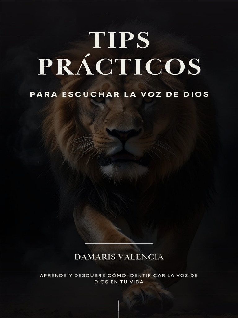 Tips Prácticos para Escuchar La Voz de Dios PDF | PDF | Oración | Jesús