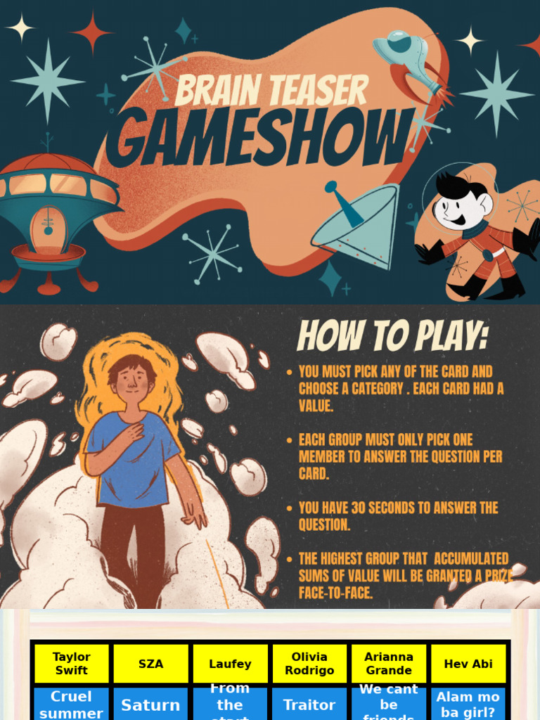 Brain Teaser Game | PDF