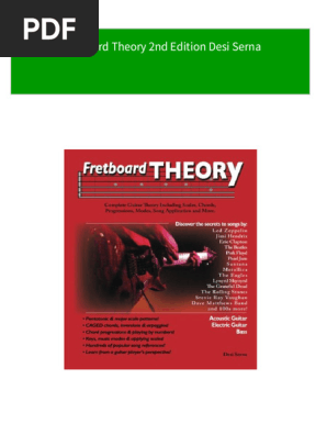 Fretboard Theory 2nd Edition Desi Serna download pdf