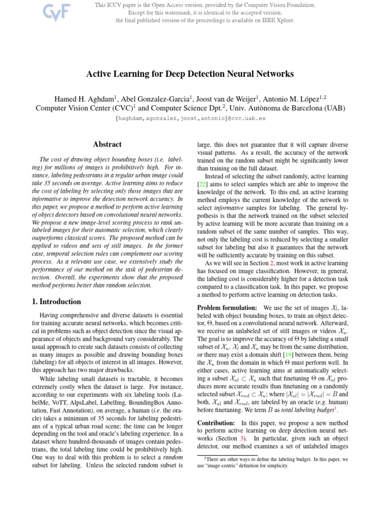 Aghdam Et Al. - 2019 - Active Learning For Deep Detection Neural ...