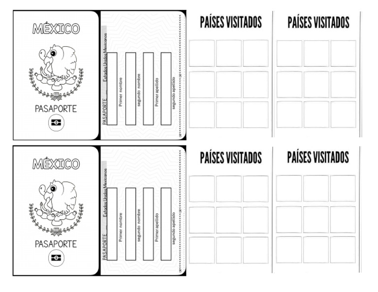 Pasaporte Niños | PDF
