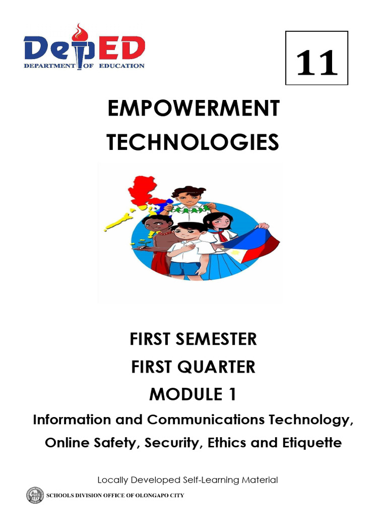 Empowerment technologies quarter 1 module 1 pdf malware world