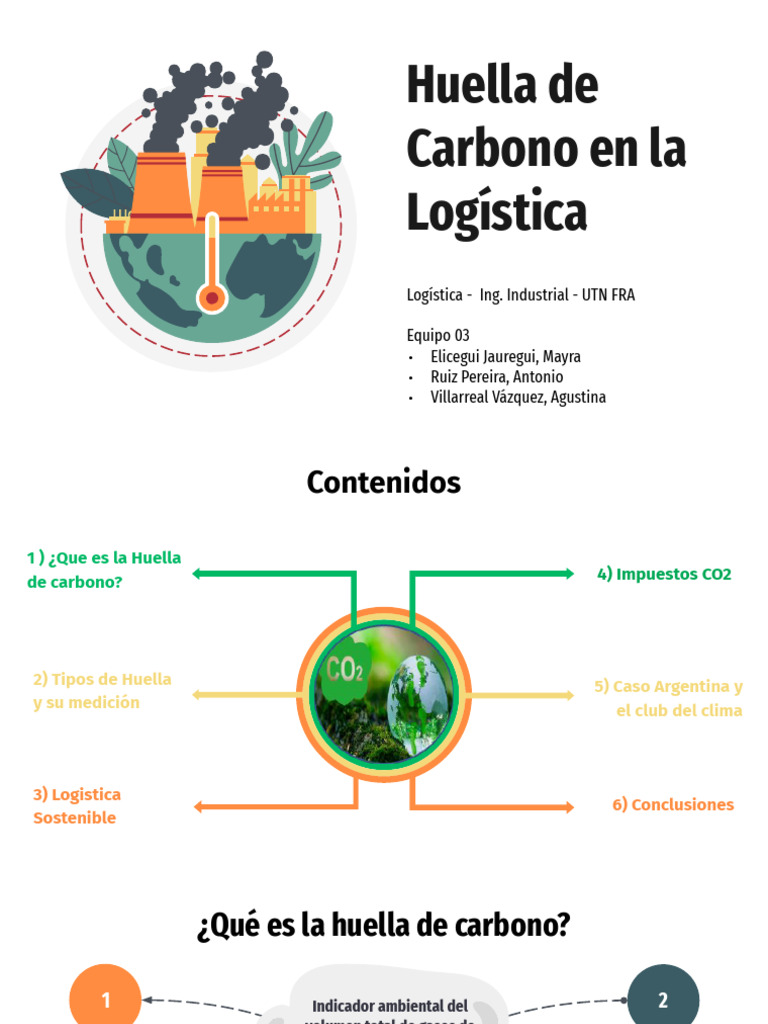 Expo 07 - 11 - G3 | PDF | Huella de carbono | Transporte