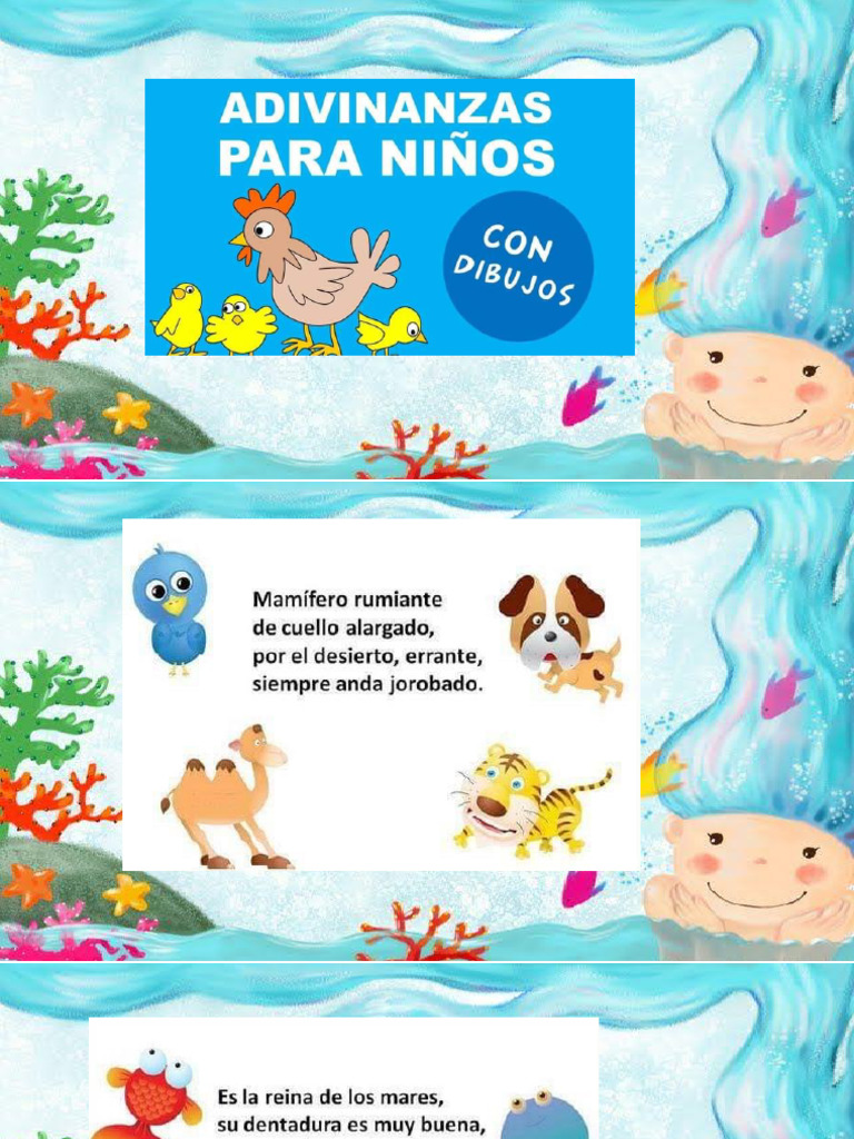 Adivinanzas para Niños | PDF