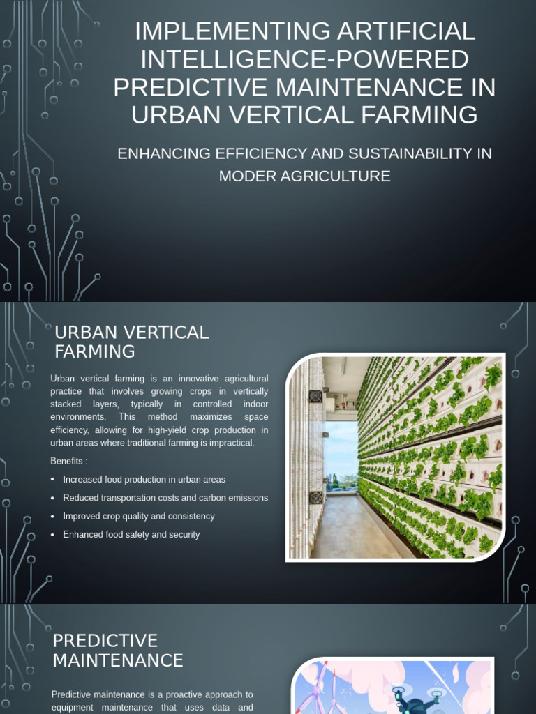 AI-Driven Predictive Maintenance in Urban Farming | PDF | Artificial ...