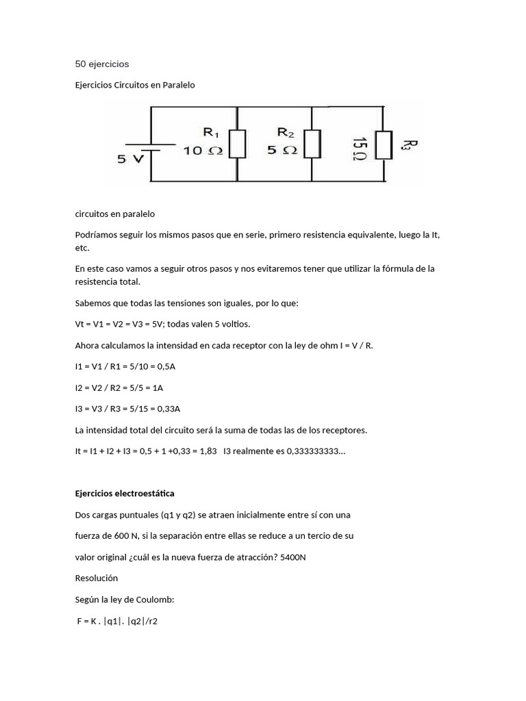 50 Ejercicios Instalaciones Electricas PDF Tecnolog a