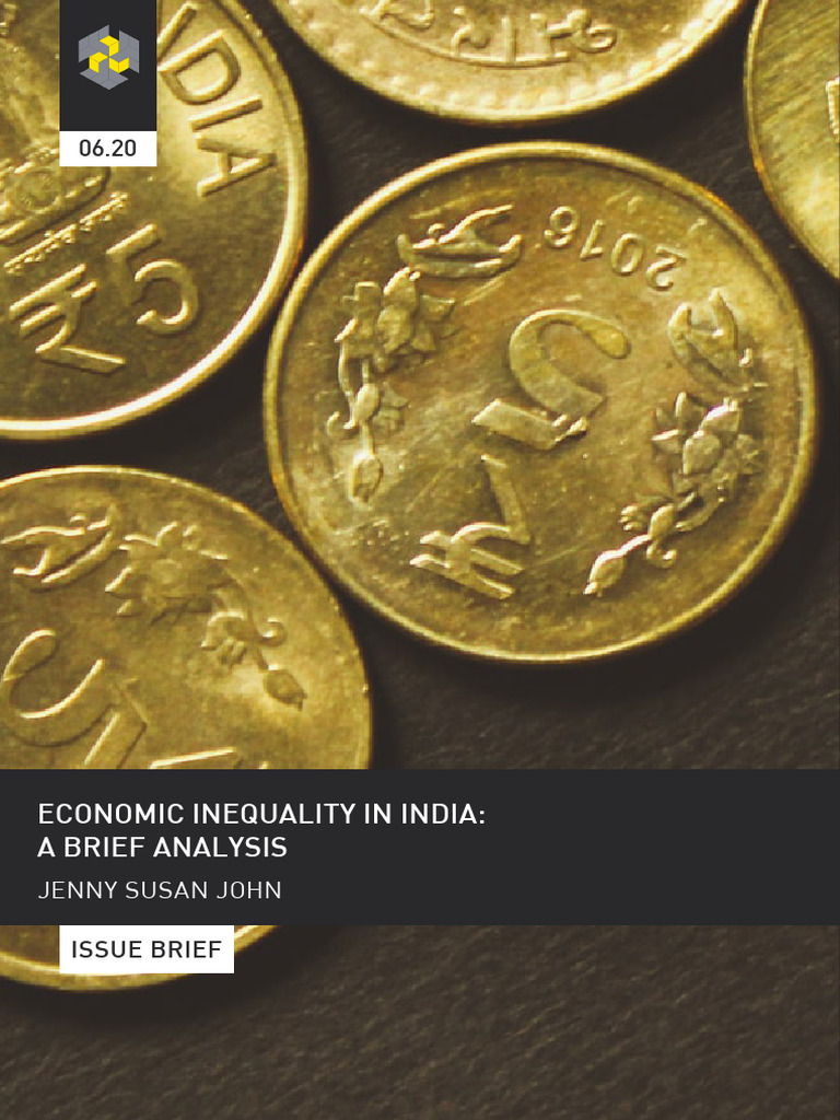 Economic Inequality in India Analysis | PDF | Economic Inequality ...
