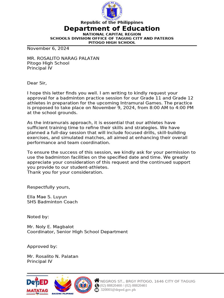 Phs Template With New Logo | PDF | Sports & Recreation