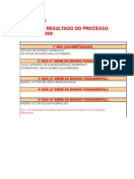 Resultado Do 1 Processo Seletivo 2009 CBPJ