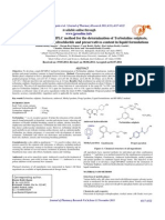 Stability Indicating RP-HPLC Method For The Determination of Terbutaline Sulphate, Guaifenesin, Ambroxol Hydrochloride and Preservatives Content in Liquid Formulations