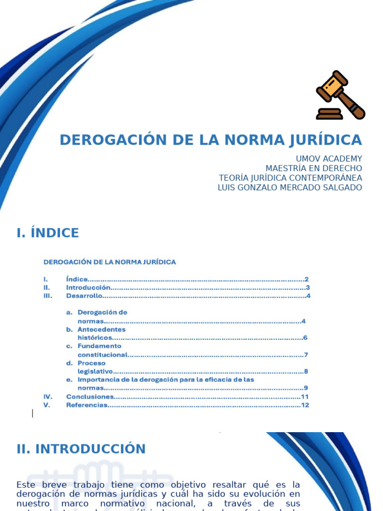 Derogación de Normas Jurídicas en México | PDF | Constitución | México