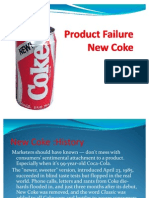 Brand Failure New Coke