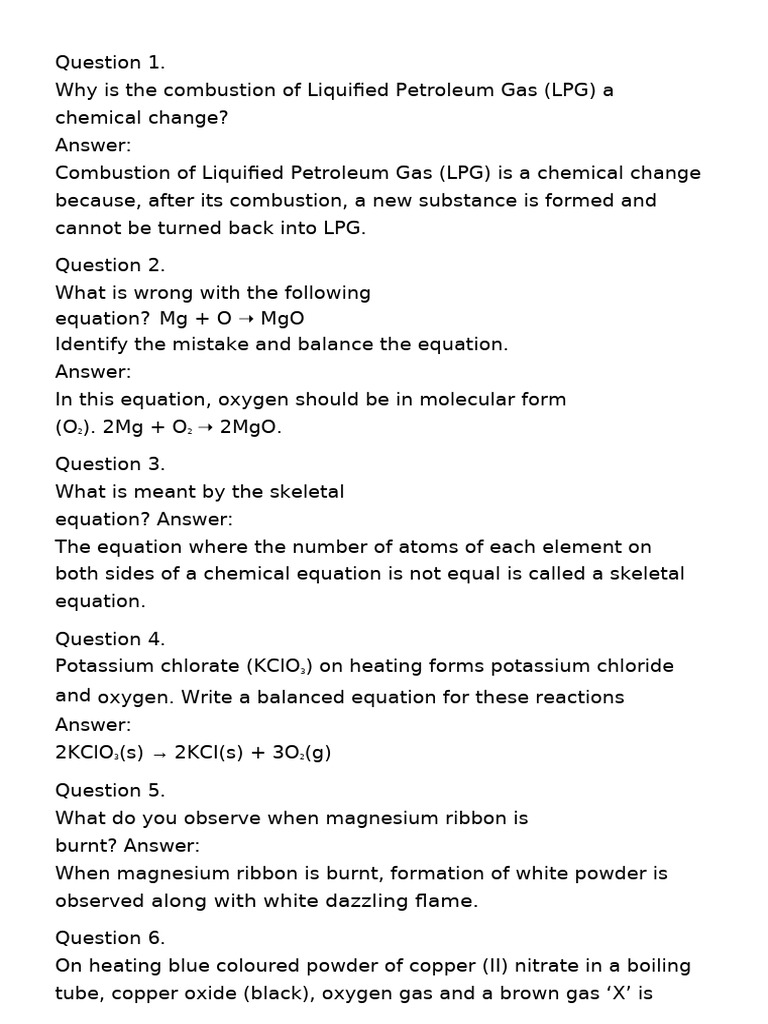 Magnesium Ribbon Combustion Insights | PDF | Chemical Reactions | Magnesium