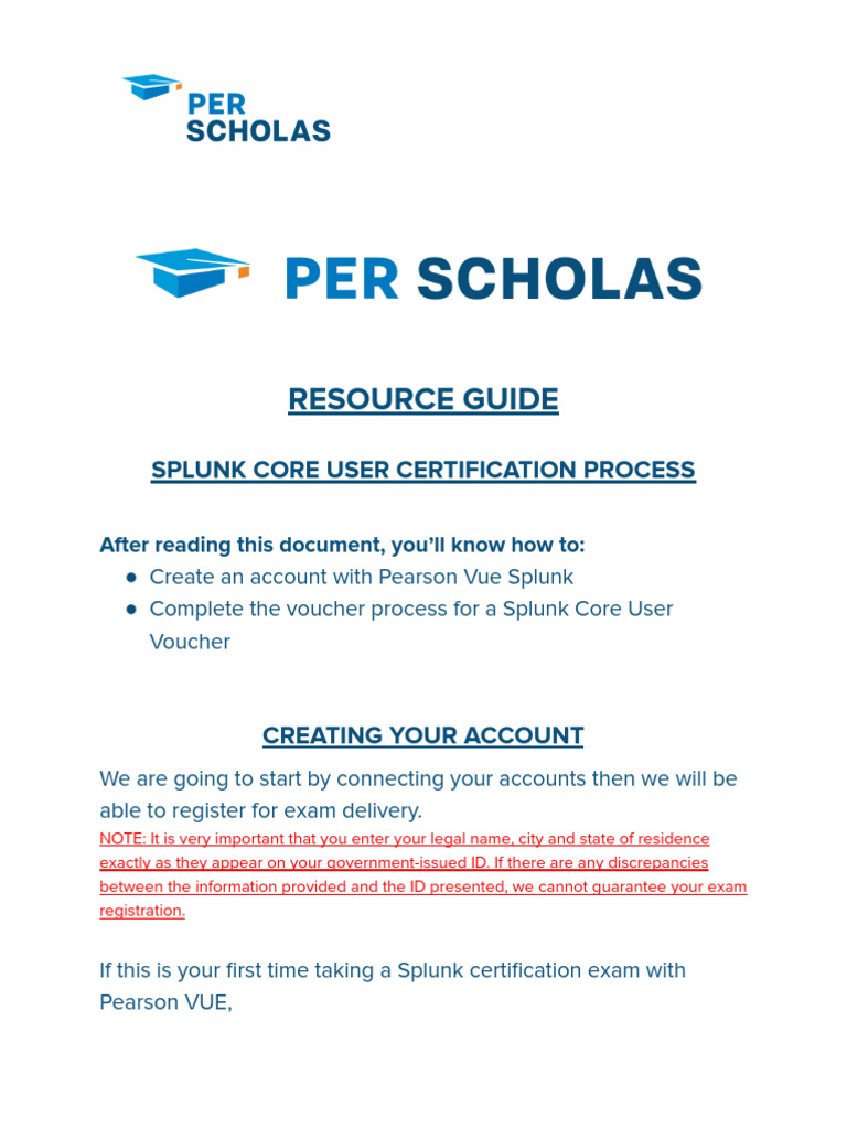 Splunk Core User Certification Process Learner PDF Computing Splunk Core User Certification Process Learner PDF Computing