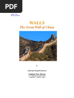 Download Walls  - The Great Wall of China by T Sampath Kumaran SN7906485 doc pdf