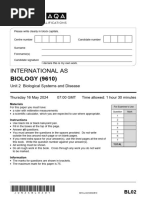 Edexcel Biology B A level June 2023 Paper 1 Examiner's Report | PDF ...