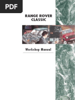 Range Rover Classic Manual 1995