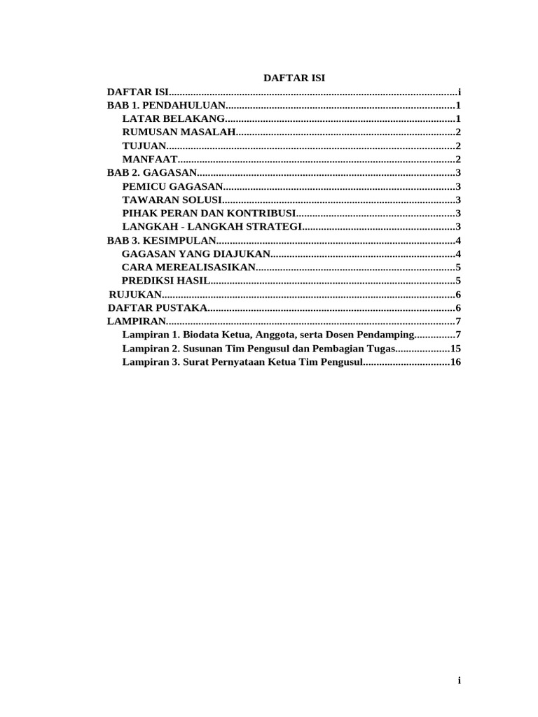 Proposal PKM GFT 2024: Inovasi VR | PDF