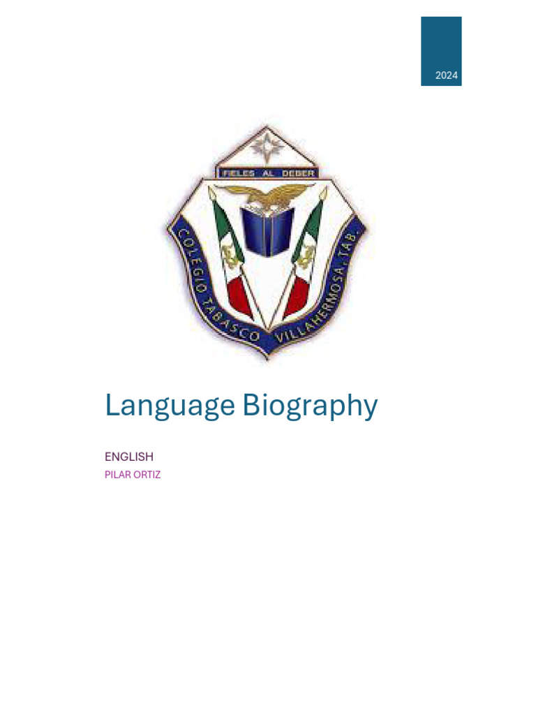 Language Biography | PDF