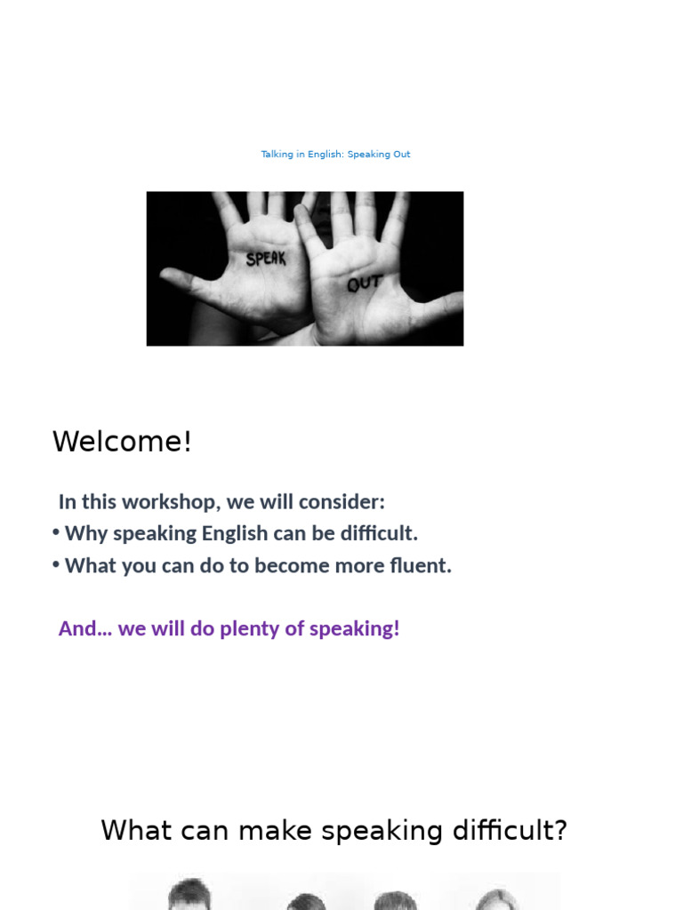 Boost Your English Speaking Skills | PDF | English Language | Cultural ...