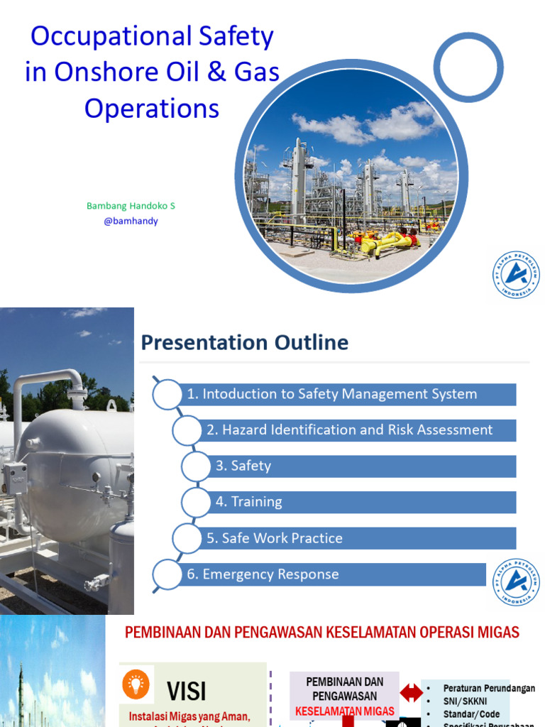 Onshore Oil & Gas Safety Management | PDF | Risk | Personal Protective ...