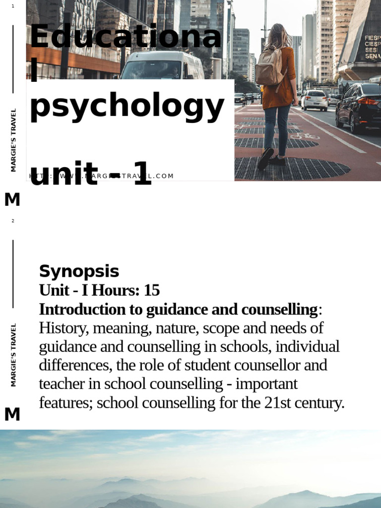 Guidance and Counselling in Education | PDF | Teachers | Learning