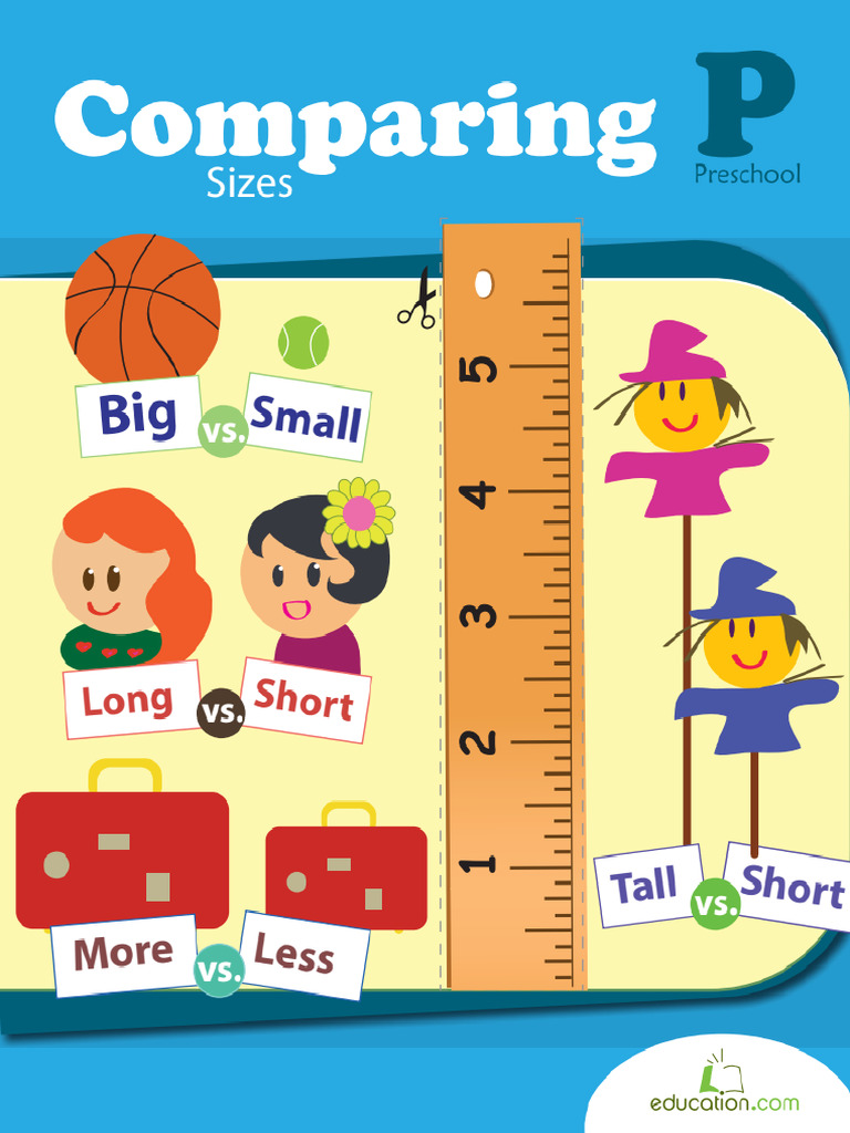 Comparing Sizes Workbook | PDF