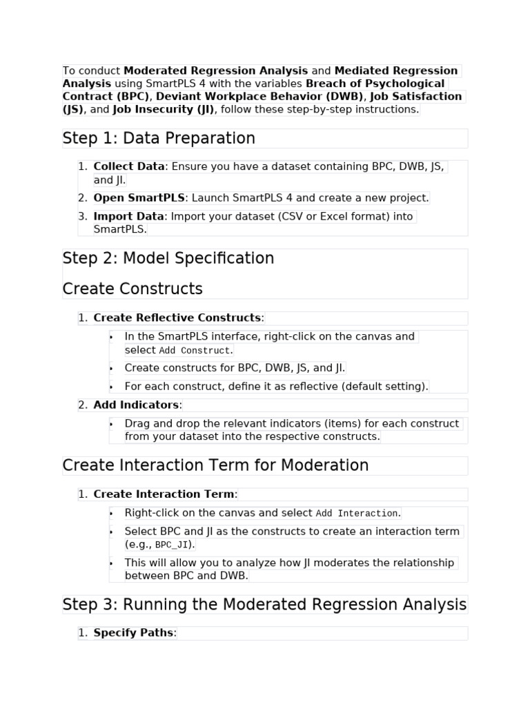 Guide For Smart Pls | PDF | Cronbach's Alpha | Applied Mathematics