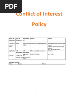 RICS Conflict of Interest Guidelines | PDF | Conflict Of Interest ...