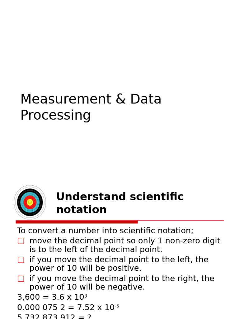 Understanding Scientific Notation and Errors | PDF | Observational ...