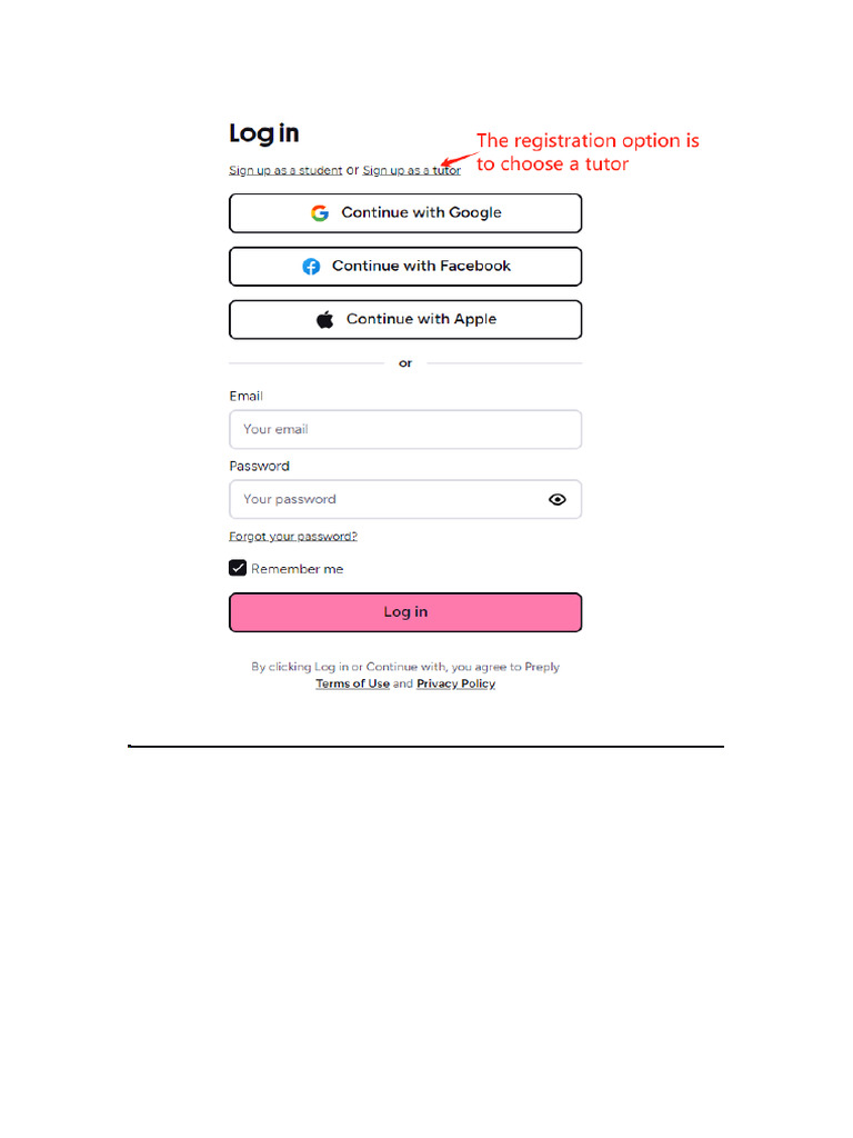 Preply Registration Video Tutorial | PDF