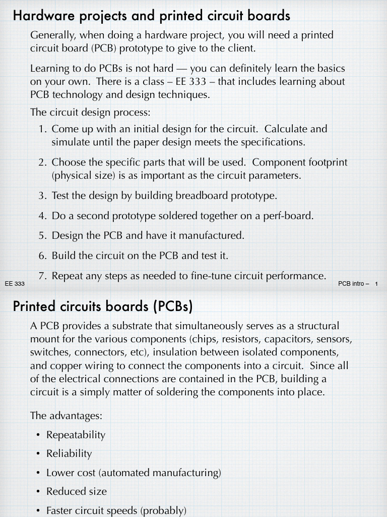 PCB Design and Buried Components Overview | PDF | Printed Circuit Board ...