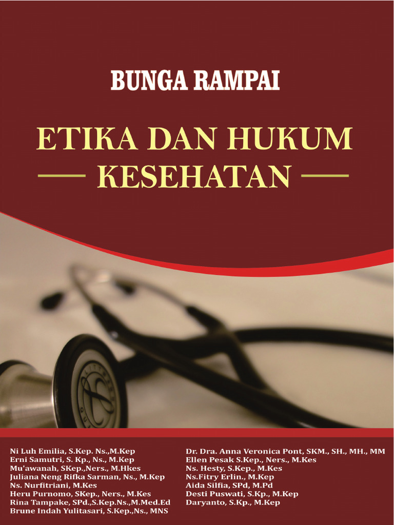 Etika dan Hukum Kesehatan dalam Keperawatan | PDF