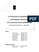 0055 Processus Evaluation Performance Fournisseur