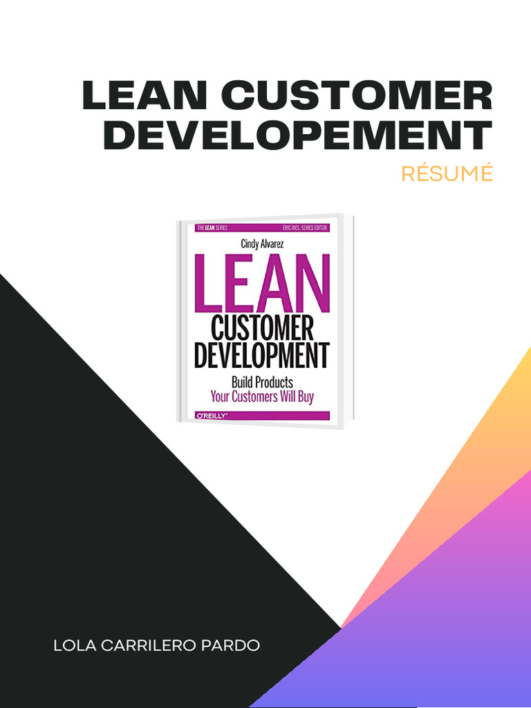 Développement Client Lean : Guide Pratique | PDF | Lean (production ...