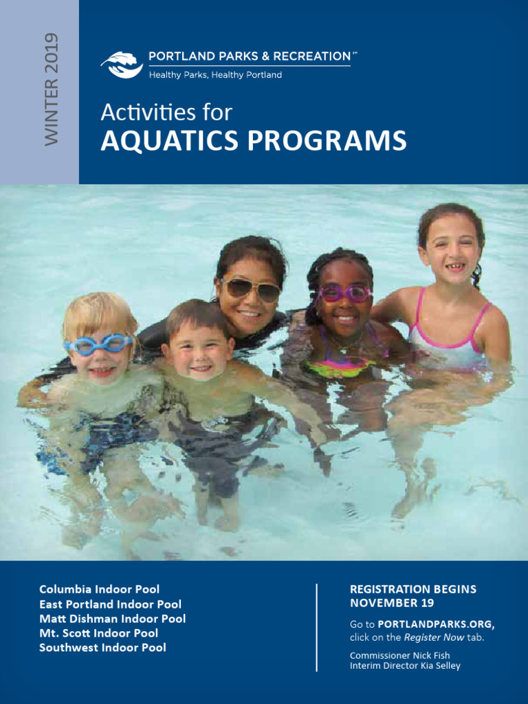 Portland Aquatics Winter 2019 Schedule | PDF | Swimming | Physical Fitness