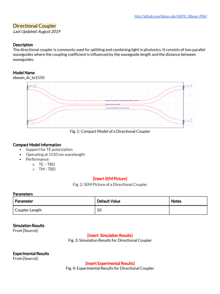 Summary Directional Coupler | PDF