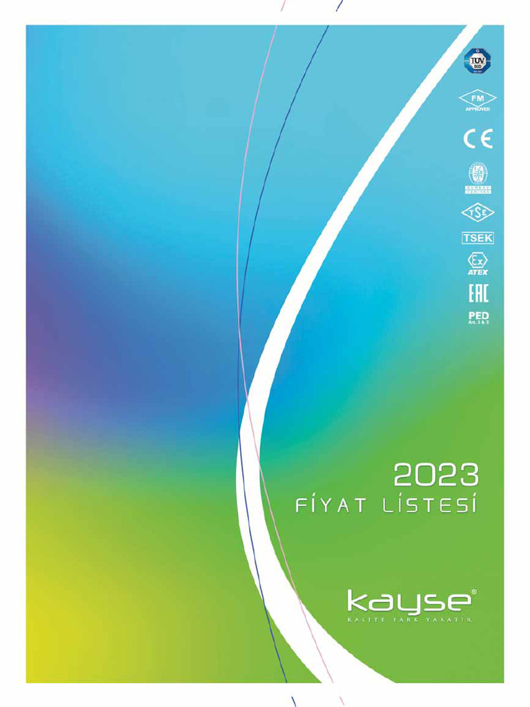 Kayse Fiyat Listesi | PDF