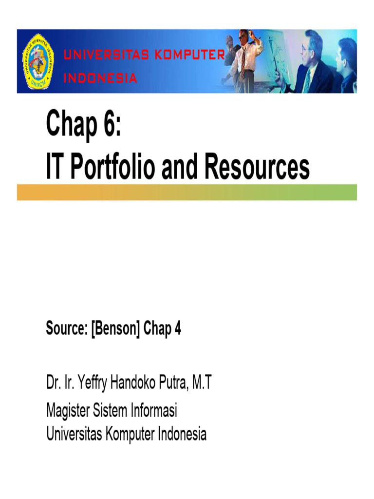 IT Portfolio Management Strategies | PDF | Investment Management ...