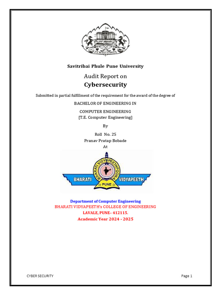 Pranav Audit Course Pdf Security Computer Security