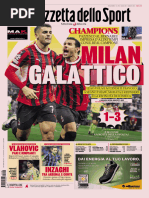 Gazzetta Dello Sport Originale – 1er Septembre 1970 – Milan, Juventus, Roma, Dionisi – Collection