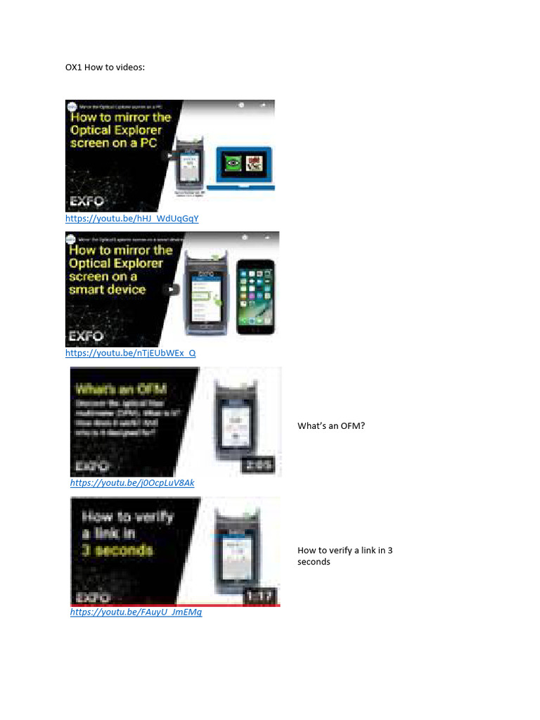 Essential Optical Explorer How-To Guides | PDF