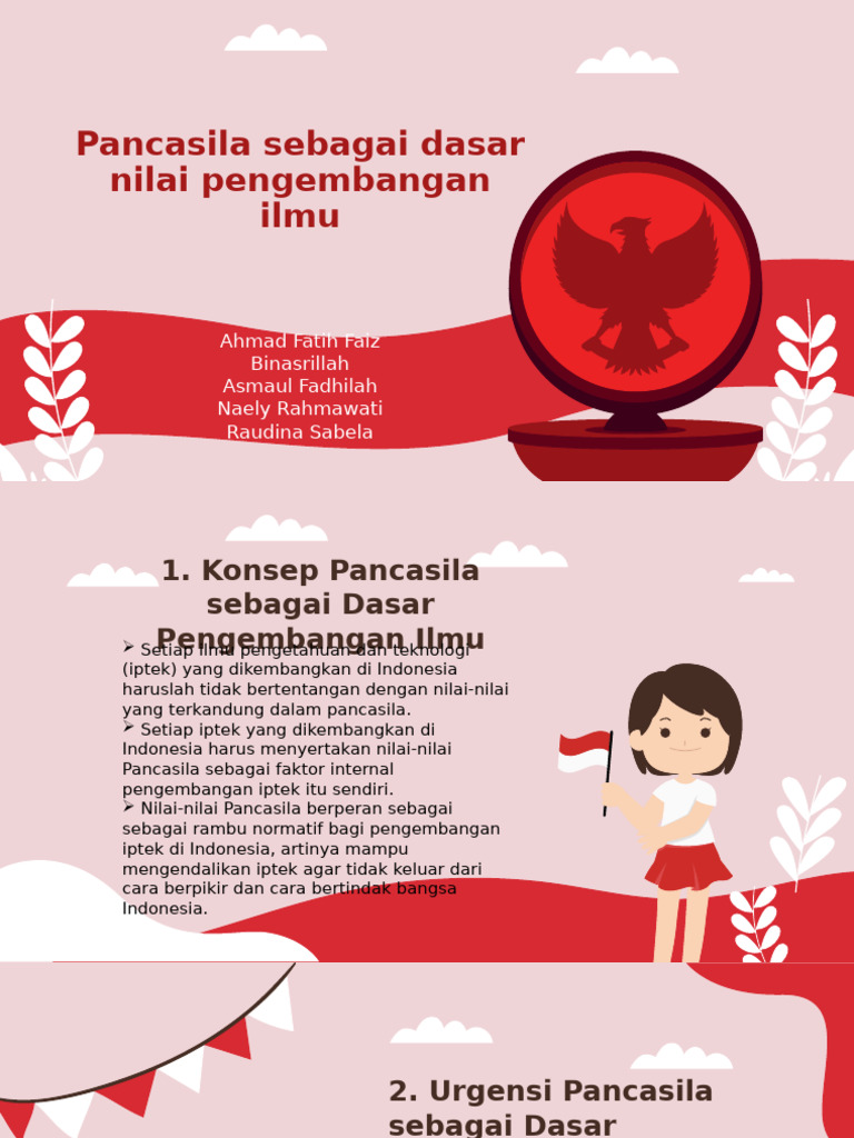 Pancasila Sebagai Dasar Pengembangan Ilmu | PDF