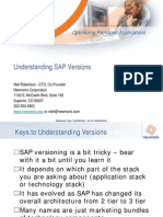 SAP Versions