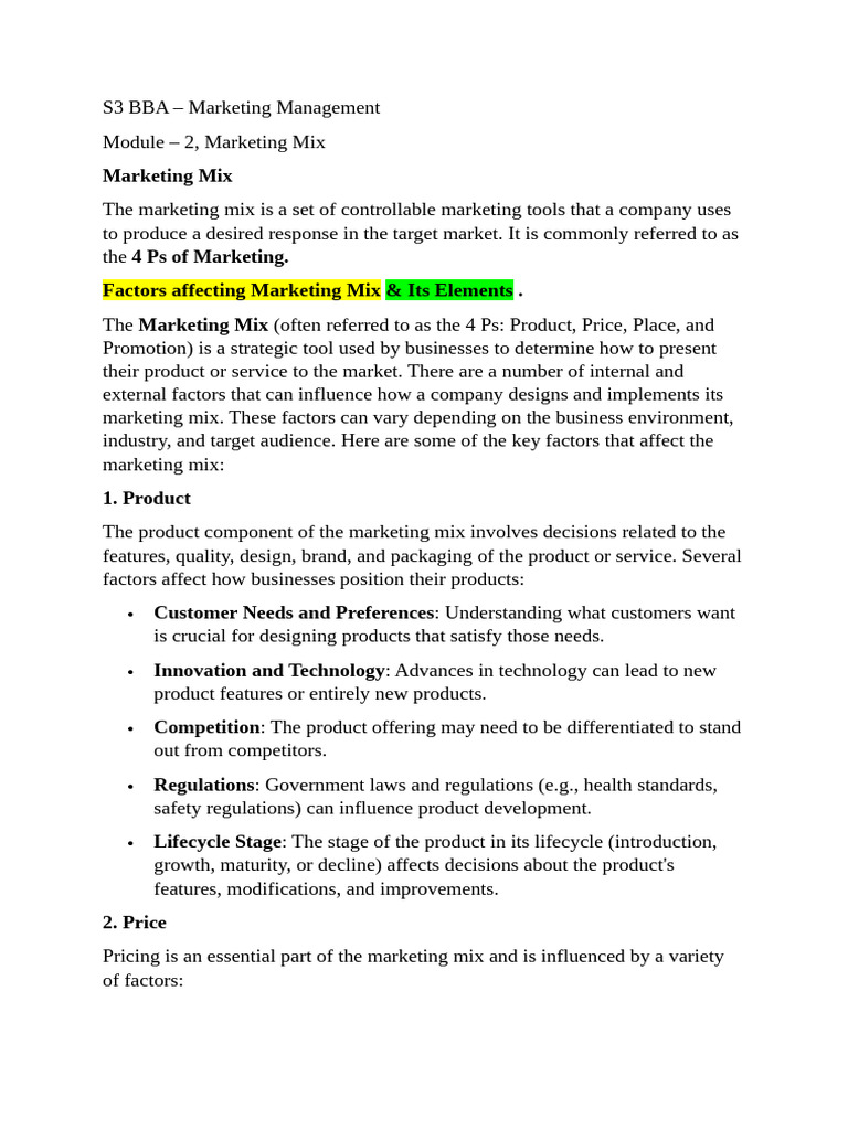 S3 BBA- Module 2 | PDF | Brand | Marketing