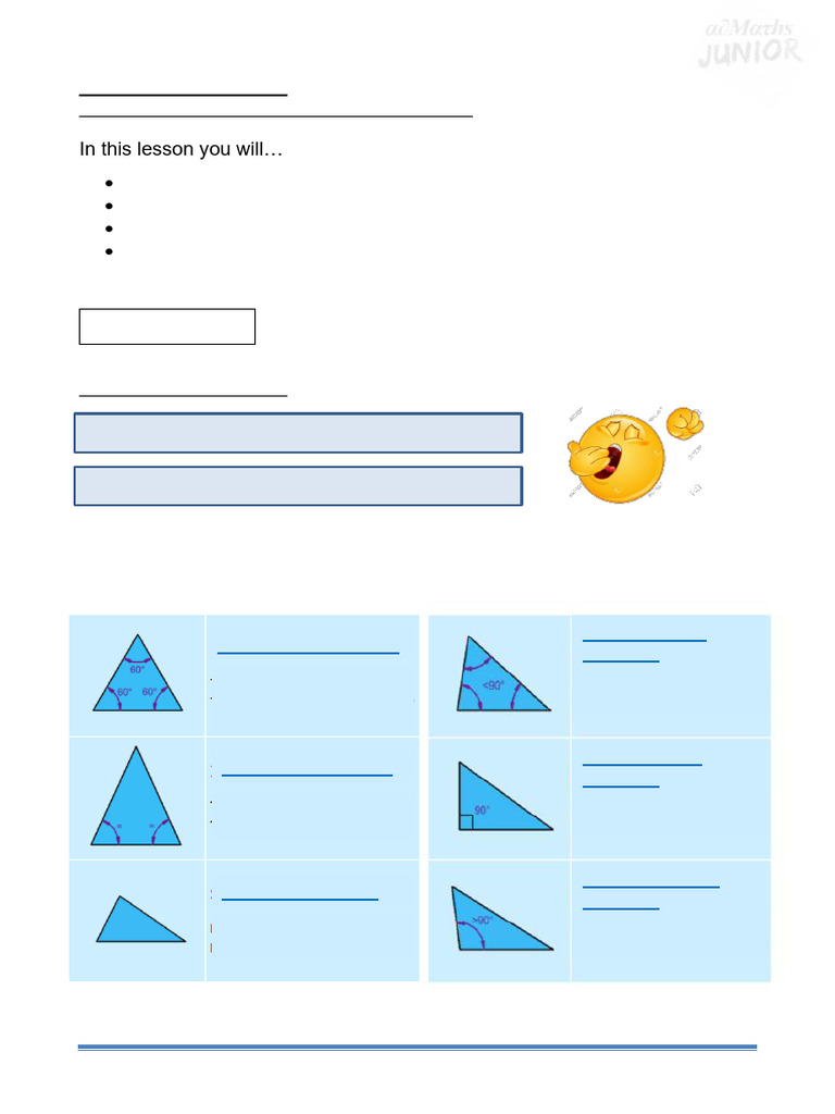 6.25 e Triangles Basic Facts | PDF | Triangle | Elementary Geometry