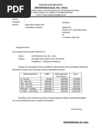 Contoh Cover Note Notaris Lampung | PDF