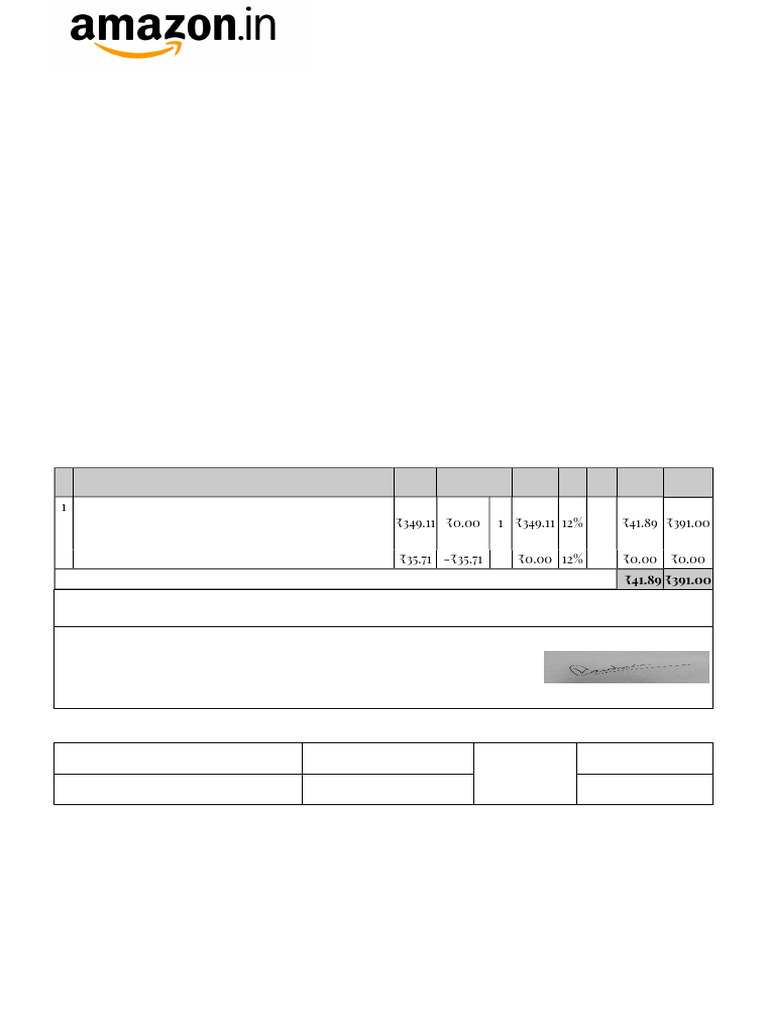 Invoice for Koko Safety Belt Purchase | PDF | Invoice | Payments