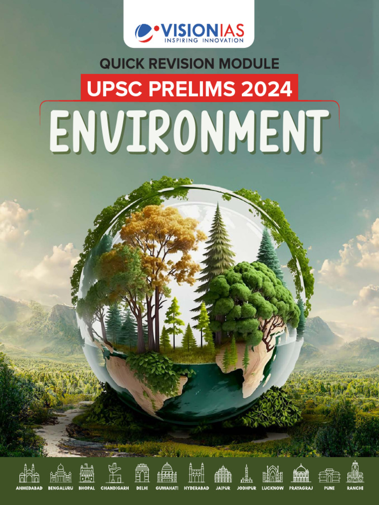 Edited VisionIAS Quick Revision Material December 2024 Environment (1 ...