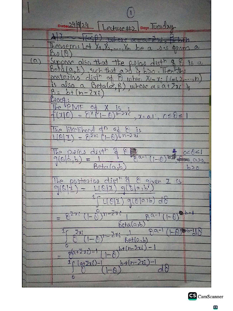 Bayesian Theorems Before Sufficiency | PDF